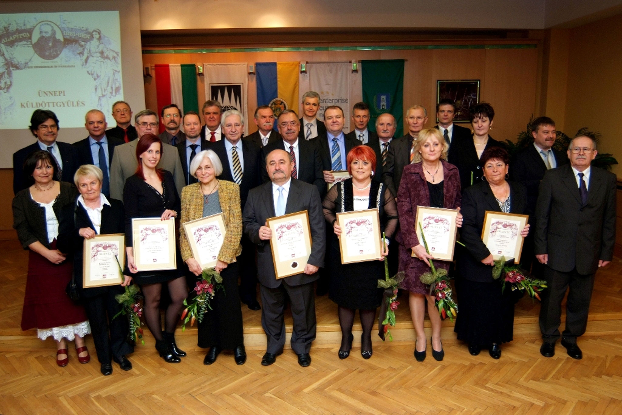 A PBKIK 2012-es díjazottjai